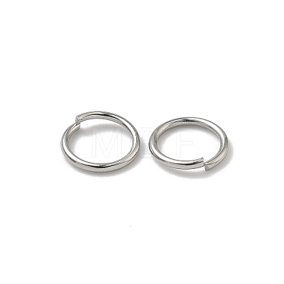 Tarnish Resistant 304 Stainless Steel Open Jump Rings STAS-E067-07-9mm-1