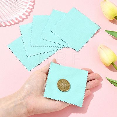 15Pcs Silver Polishing Cloth AJEW-FS0001-45-1