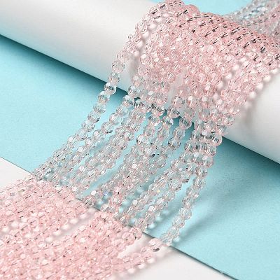 Transparent Glass Beads Strands EGLA-A035-T4mm-D20-1