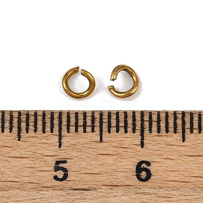 304 Stainless Steel Open Jump Rings STAS-Z137-01G-01-1