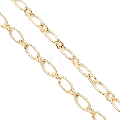 Brass Figaro Chain Slider Necklaces Making AJEW-JB01490-01-1