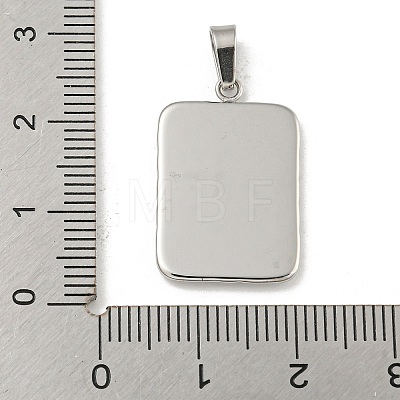 Non-Tarnish 304 Stainless Steel Pendants STAS-F307-33P-1