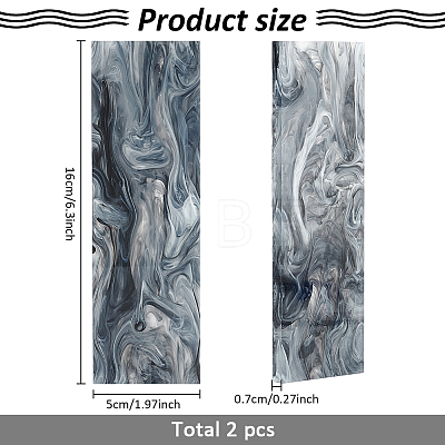 Marble Pattern Acrylic Sheets DIY-WH0488-95-1