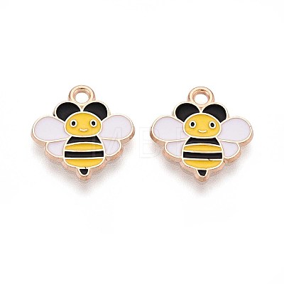 Alloy Enamel Charms ENAM-T022-59-1