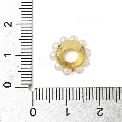 Brass European Beads KK-K293-49G-01-1