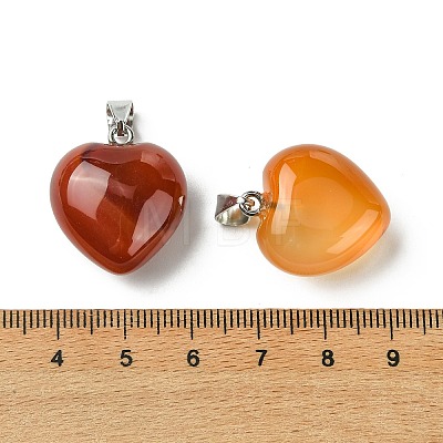 Natural Carnelian Pendants G-F820-10A-04-1