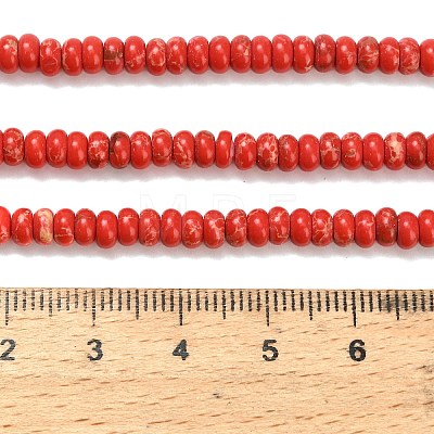 Synthetic Imperial Jasper Beads Strands G-Z110-B04-2x4mm-05-1