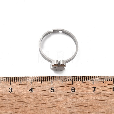 304 Stainless Steel Adjustable Rings for Women RJEW-F169-01P-02-1