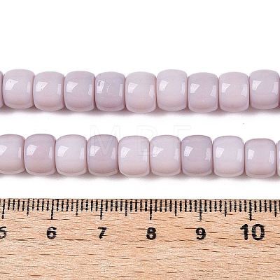 Opaque Glass Beads Strands GLAA-NH0002-B09-1