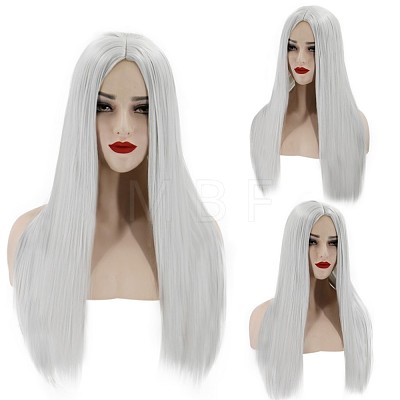 28 inch(70cm) Long Straight Synthetic Wigs OHAR-I015-28D-1