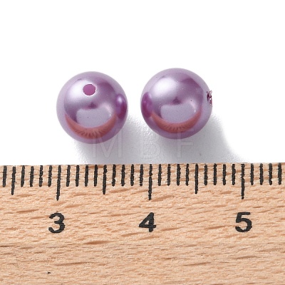Plastic Imitation Pearl Beads FIND-M059-01C-03-1