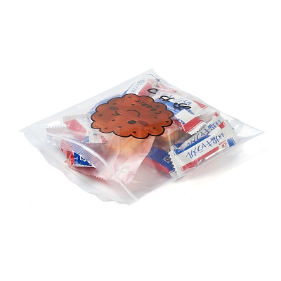 Rectangle Plastic Zip Lock Candy Bag OPP-M004-02B-1