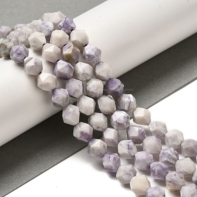 Natural Purple Turquoise Beads Strands G-K382-A09-02-1
