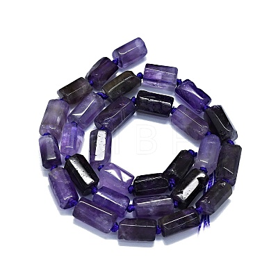 Natural Amethyst Beads Strands G-O170-127-1