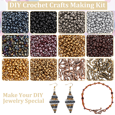  DIY Crochet Crafts Making Kit DIY-NB0010-17-1