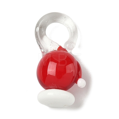 Christmas Handmade Lampwork Pendants LS-LAMP-L081-01F-1