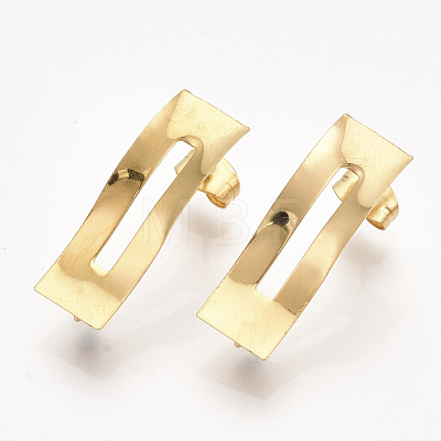 304 Stainless Steel Stud Earring Findings STAS-S079-53A-1