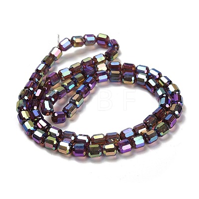 Electroplate Glass Beads X1-EGLA-D030-19E-1