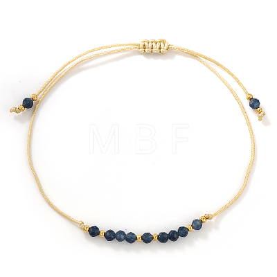 Natural Birthstone Braided Bead Bracelets for Women X-VA8051-9-1