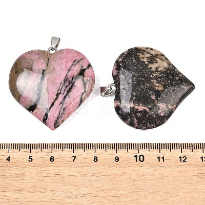 Natural Rhodonite Pendants GG-K002-04N-1