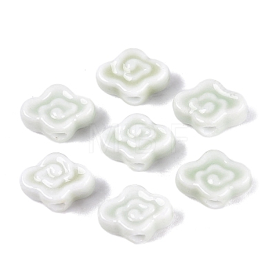 Handmade Porcelain Beads PORC-Q008-09K-1