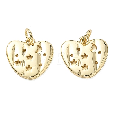 Brass Charms KK-CBA5585-06G-1
