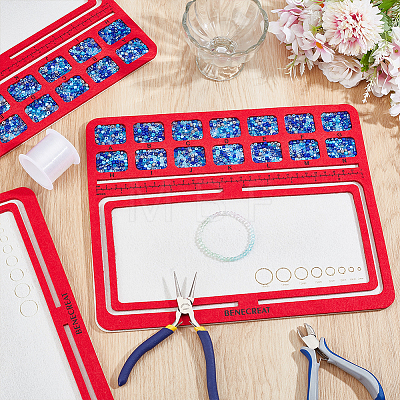 Felt Bead Design Board DIY-WH0419-98A-02-1