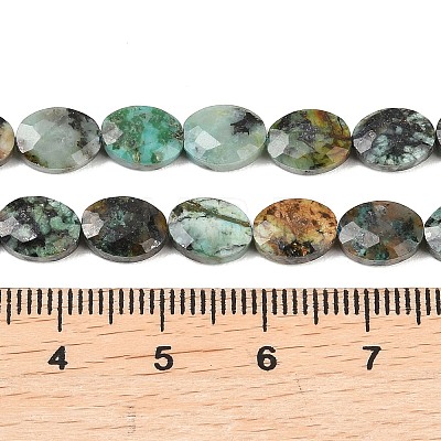 Natural African Turquoise(Jasper) Beads Strands G-H349-A01-16-1