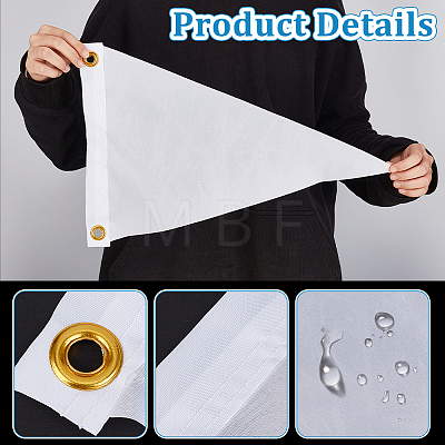 Polyester Marine Signal Flag AJEW-WH0485-77A-1