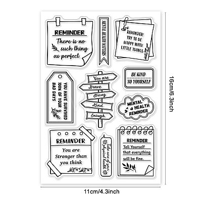 Custom PVC Plastic Clear Stamps DIY-WH0448-0692-1