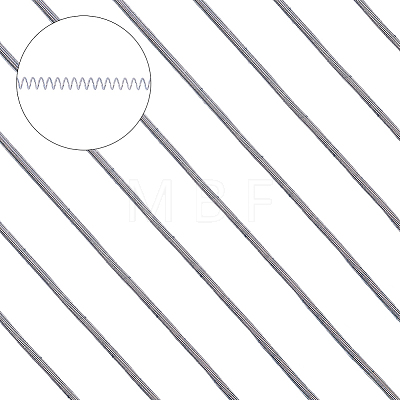 3 Bags Round French Wire Gimp Wire TWIR-SC0001-08-1