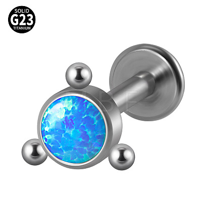 G23 Titanium Threadless Labrets WG33C7B-26-1