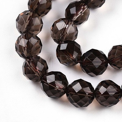 Natural Smoky Quartz Beads Strands G-S345-6mm-19-1