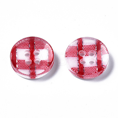 Resin Buttons X-BUTT-N017-01E-1