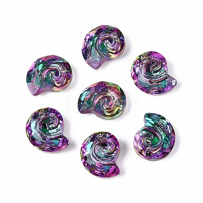 140Pcs Electroplate Glass Charms EGLA-T029-05A-1