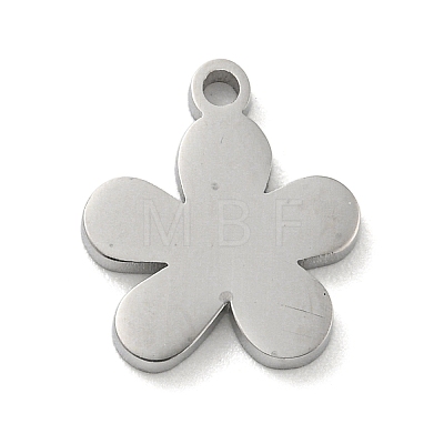 304 Stainless Steel Pendants STAS-M069-02B-P-1