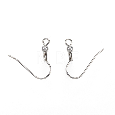 Tarnish Resistant 304 Stainless Steel Earring Hooks STAS-D448-037P-1