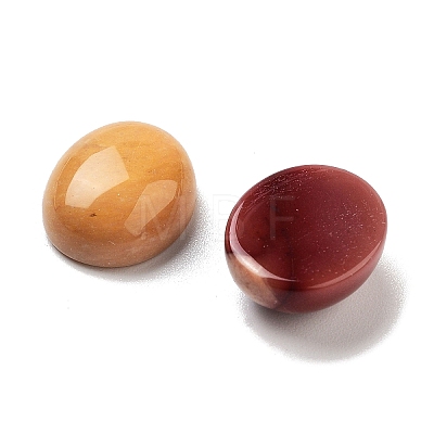 Natural Mookaite Cabochons G-G145-01A-25-1