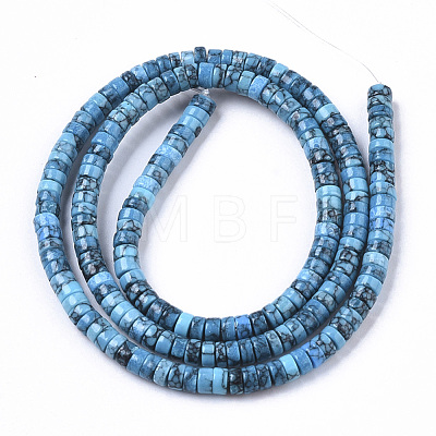 Synthetic Turquoise Beads Strands TURQ-N215-01E-1