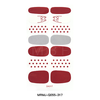 Full Cover Nail Art Stickers MRMJ-Q055-317-1