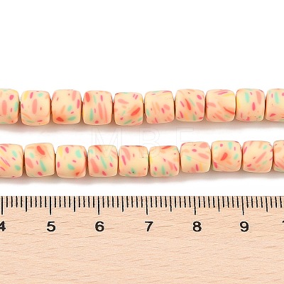 Handmade Polymer Clay Beads Strand CLAY-Z002-01I-1