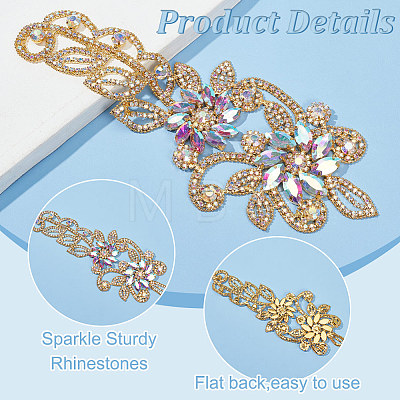 1Pc Rhinestone Sew On Ornament Accessories FIND-FG0003-06-1