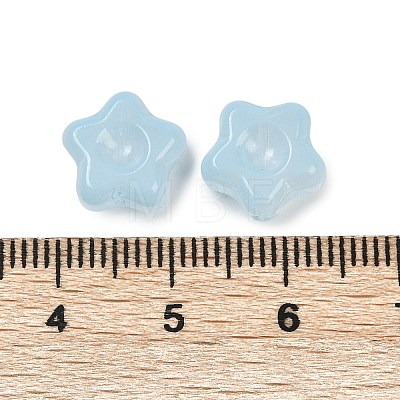 Transparent Glass Beads DGLA-E004-12C-1