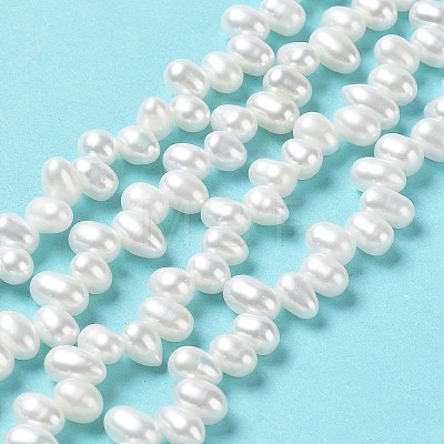 Natural Cultured Freshwater Pearl Beads Strands PEAR-J007-84-1