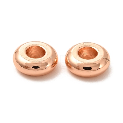 Brass Spacer Beads KK-P203-05RG-1