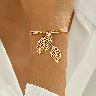 Alloy Snake Chain Multi-strand Bracelets WG47F91-01-1