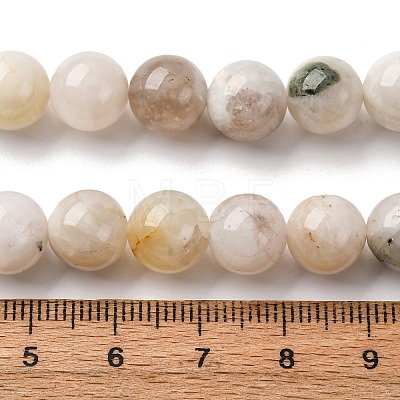 Natural White Moonstone Beads Strands G-I388-01-10mm-1