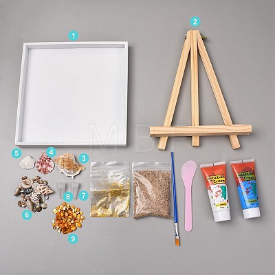 DIY Mosaic Tray Craft Making Kit WD-CBA592A-03-1