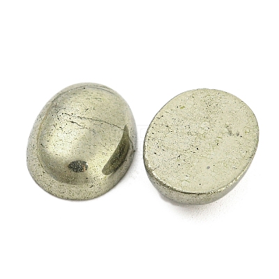 Natural Pyrite Cabochons G-G013-02C-1