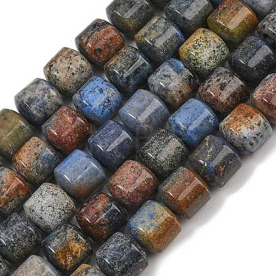 Natural Dumortierite Beads Strands GG-CBAC4F6-A01-02A-1